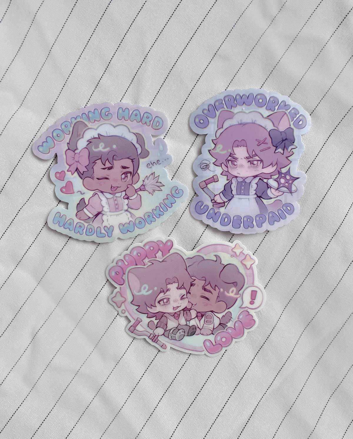 ✩ Jayvik Maid Stickers ✩  [PRE-ORDER]