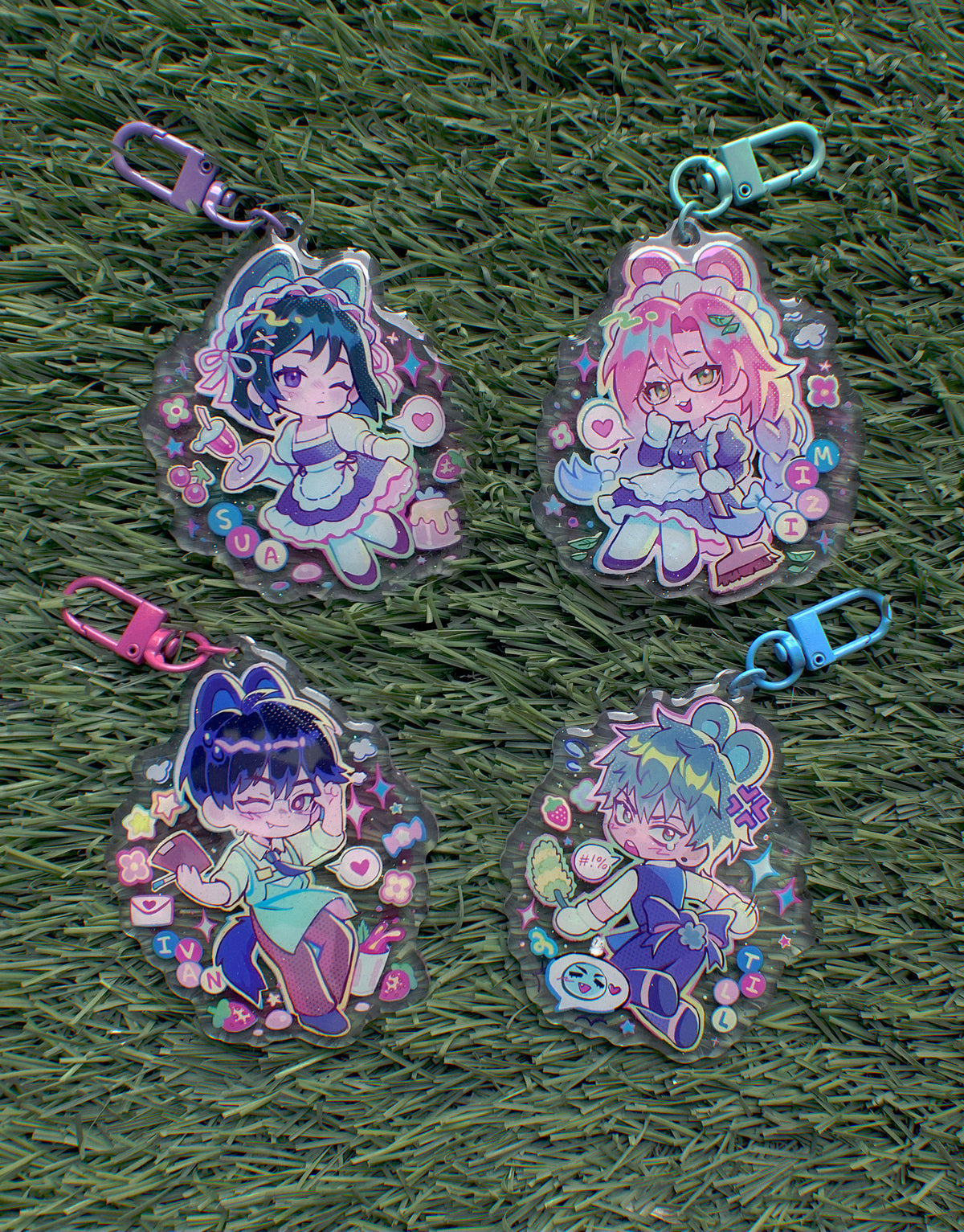 ✶ Alien Stage Cafe Keychains ✶ [PRE-ORDER]
