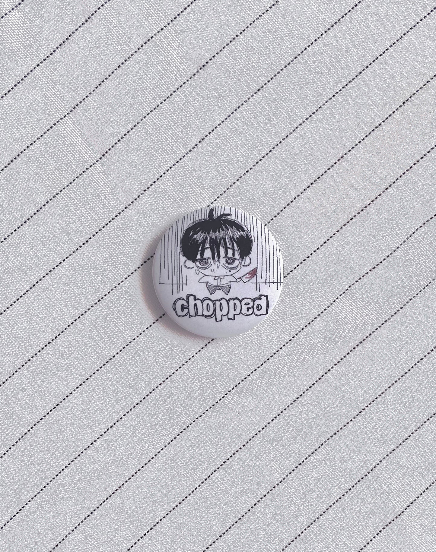 ꒰ Yoshiki Chopped Badge ꒱ [PRE-ORDER]