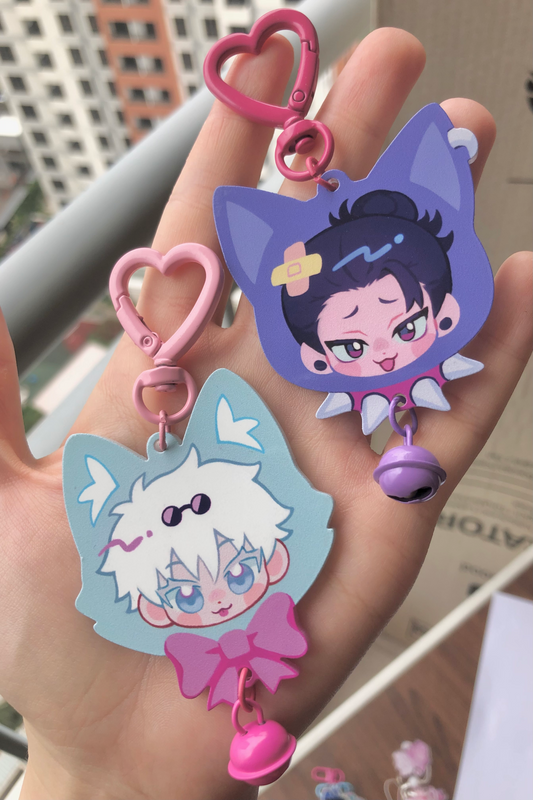 ₍^. .^₎Ⳋ Satosugu Cats Keychains [PRE-ORDER]