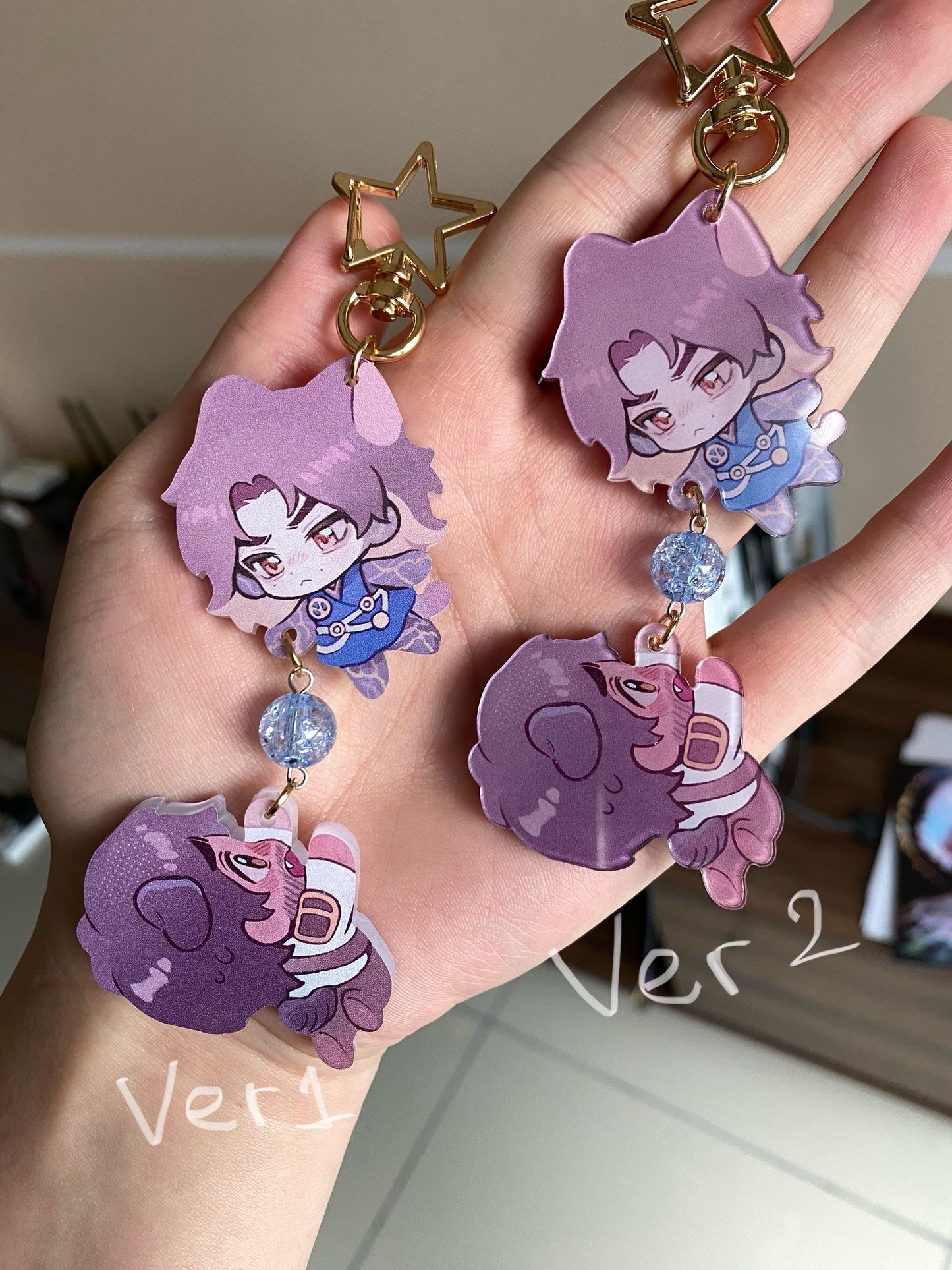 ✩ Jayvik Hexcore Keychain ✩ [PRE-ORDER]