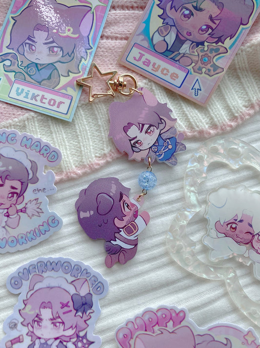 ✩ Jayvik Hexcore Keychain ✩ [PRE-ORDER]