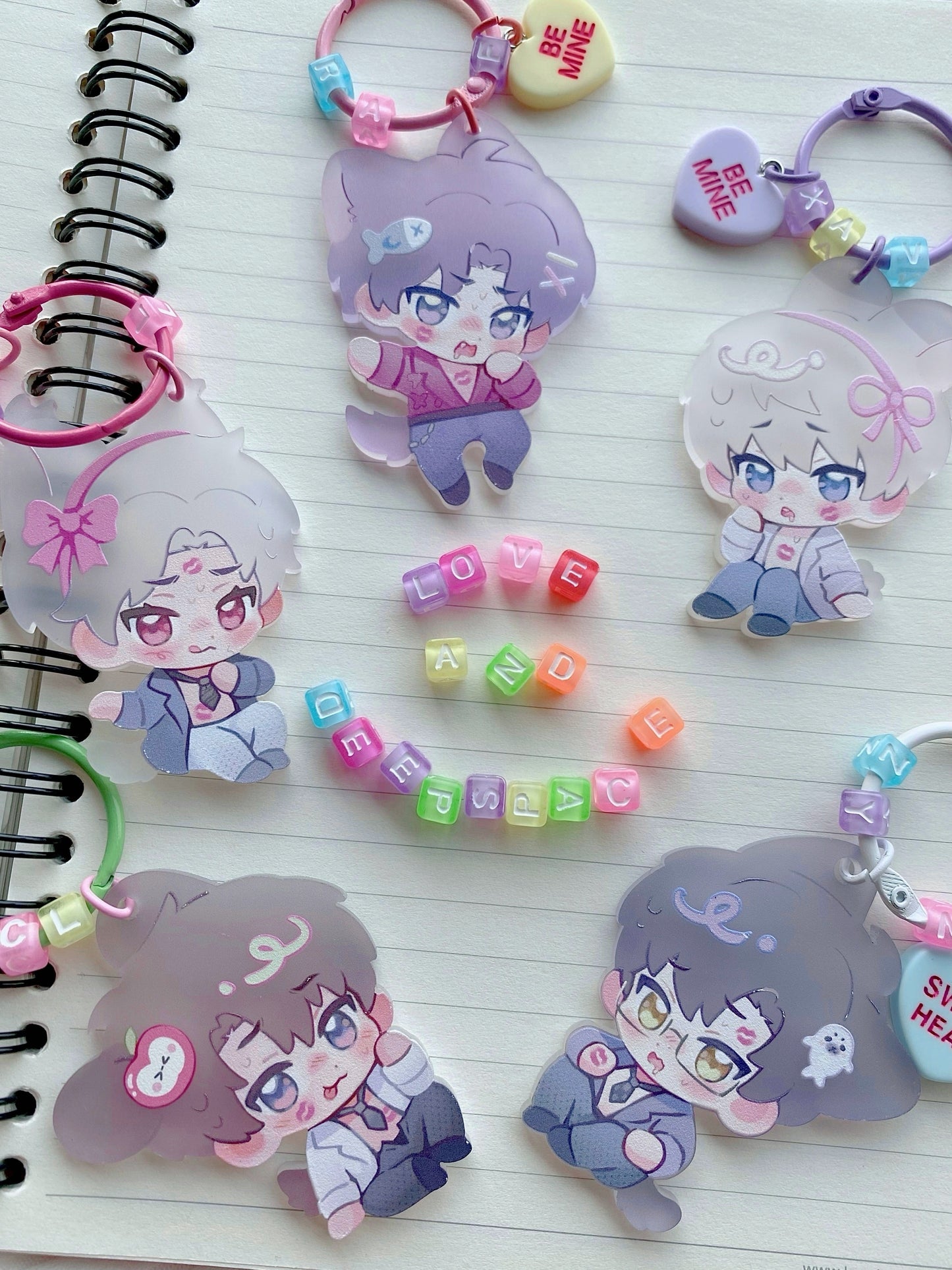 ✶ Love and Deepspace Keychains ✶ [PRE-ORDER]
