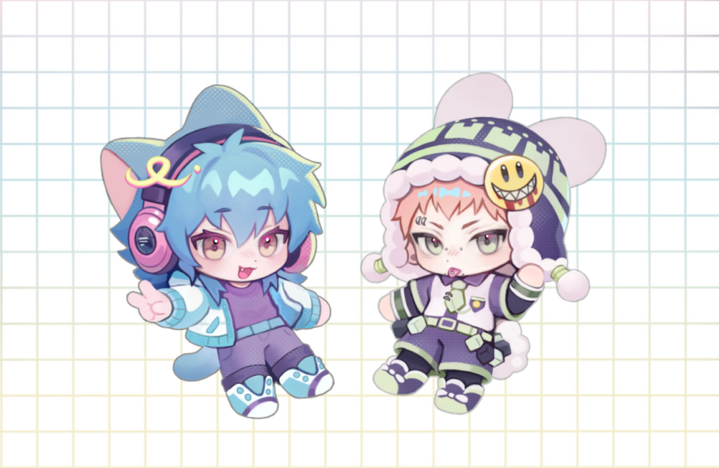 ♱ Aoba x Noiz Stickers ♱ [PRE-ORDER]