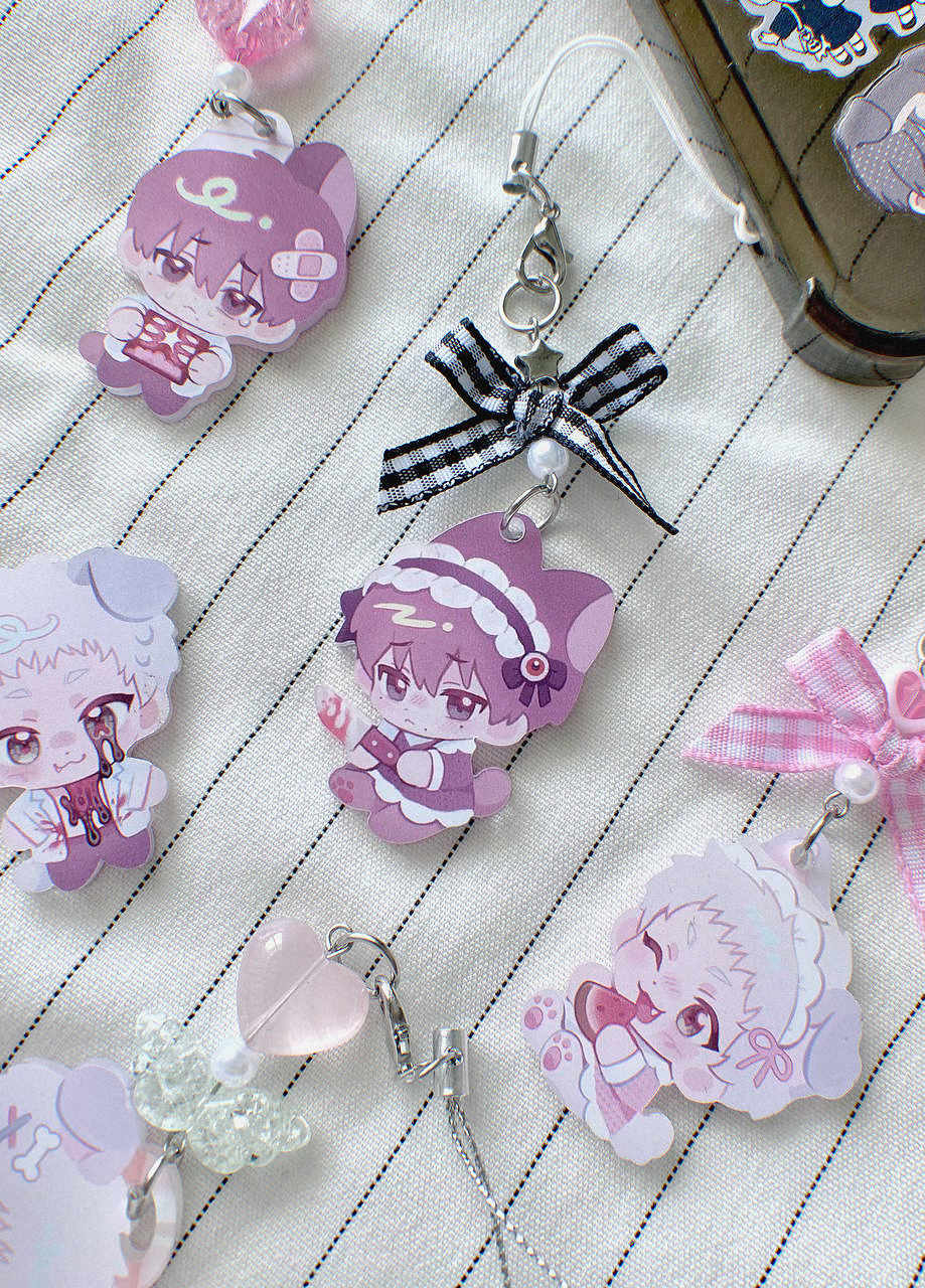 ✶ Yoshiki x Hikaru Chibi Charms ✶ [PRE-ORDER]